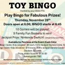 Toy bingo Information