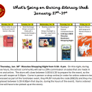 Literacy Week at a Glance